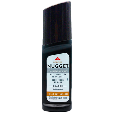CERA LIQUIDA NUGGET 60ML COLOR BLANCO CON 12