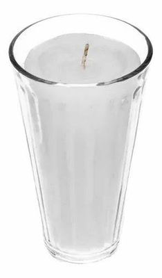 VELADORA VASO LIMONERO COMERCIAL, MEGA CON 10 PIEZAS