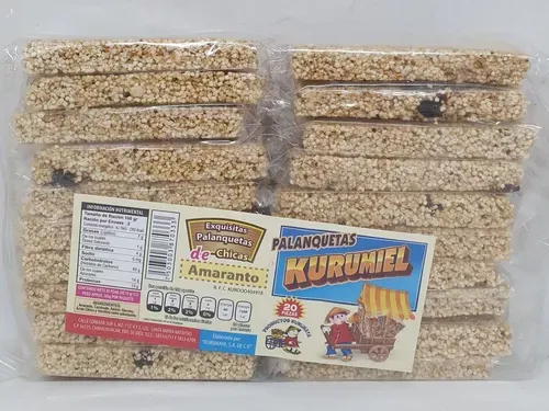 PALANQUETA DE AMARANTO CON 12