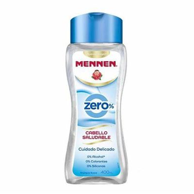 SHAMPOO MENNEN 400ML, BLANCO ZERO, CON 2