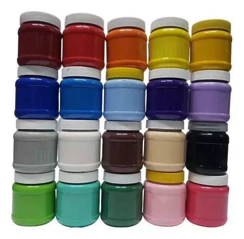PINTURA VINILICA, 250ML, CON 6