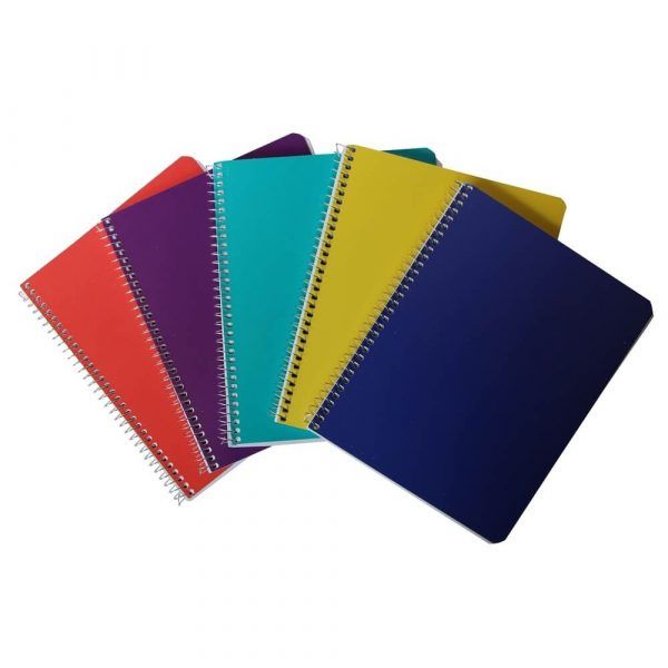 CUADERNO PROFESIONAL DE 100 HOJAS, CON 6