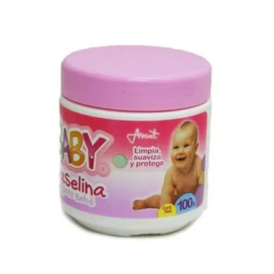 VASELINA AVANT PARA BEBE 100GR ROSA CON 6