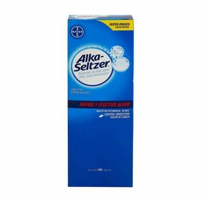 ALKA SELTZER CON 100