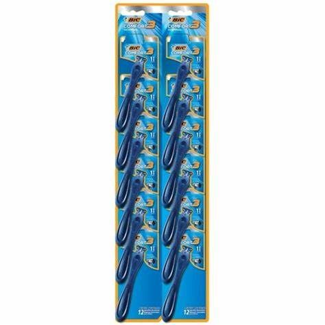 RASTRILLO BIC CONFORT 3 AZUL MOVIL CON 12+2