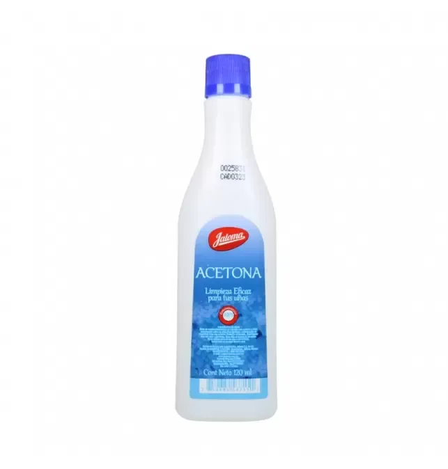 ACETONA PURA JALOMA 120ML, CON 6