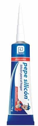SILICON BLISTER 70GR PEPE TRANSPARENTE, USOS GENERALES, CON 3