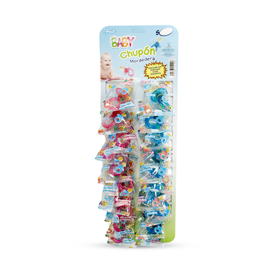 CHUPON BABY MORDEDERA, CARTERA CON 20 PIEZAS