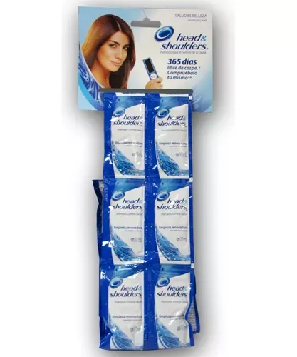 SHAMPOO H&amp;S 10ML, DISPLAY CON 24