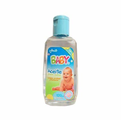 ACEITE AVANT PARA BEBE, 125ML, AZUL, CON 6