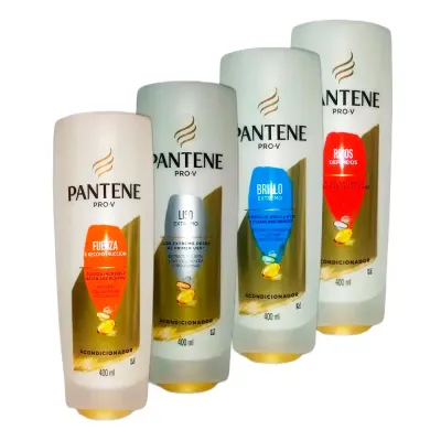ACONDICIONADOR PANTENE 200ML, SURTIDOS, CON 3