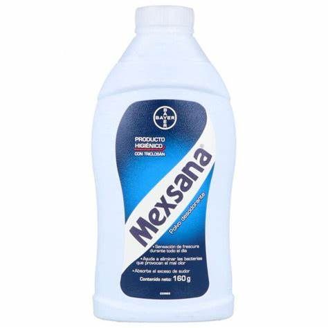 TALCO MEXSANA PARA PIES, 160GR, C/1
