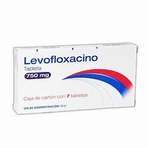LEVOFLOKACINO CON 7 TABS. 750MG