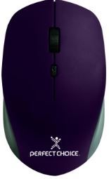Mouse inalámbrico Start Black TechZone, hasta 1600 DPI&#39;s, 3 botones, textura en rubber, 1 año de garantía.