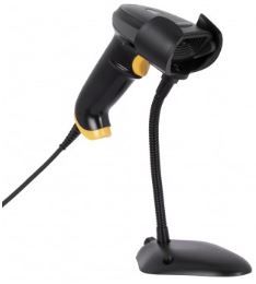 Lector de Códigos de Barras Alámbrico TechZone TZBESC3, 1 m, 100 lecturas/s, USB. 1D