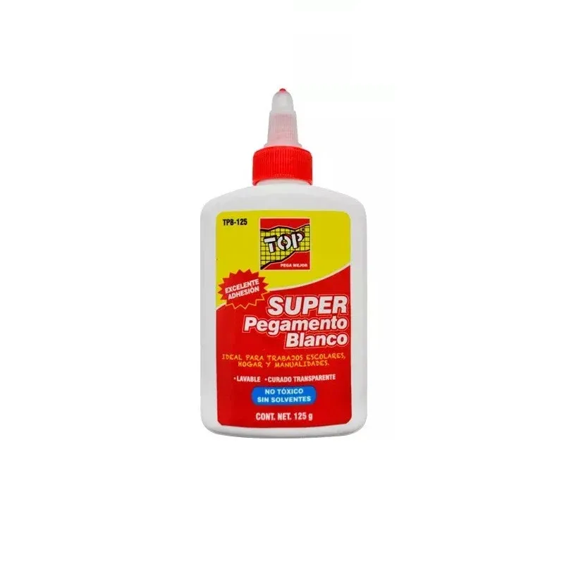 PEGAMENTO ESCOLAR BLANCO TOP 40 GR. C/12 PZA