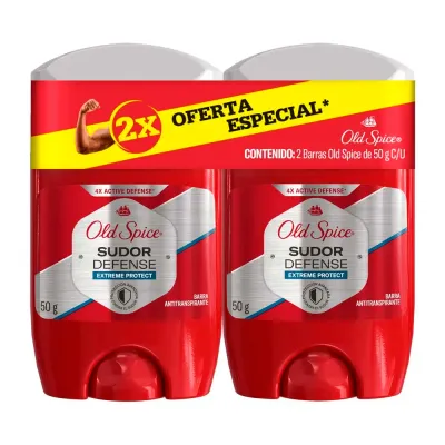DESODORANTE ANTITRANSPIRANTE OLD SPICE STICK 50 GRS D EXTREME C/2