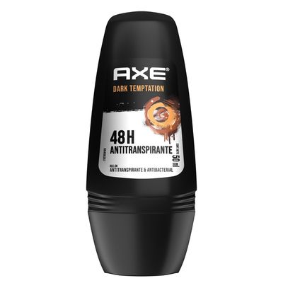 DESODORANTE ANTI TRANSPIRANTE AXE ROLL-ON 50ML DARK TEMPTATION CON 3