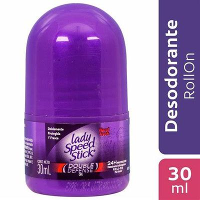 DESODORANTE ANTITRANSPIRANTE LADY SPEED ROLL-ON 30 GR FLORAL C/6