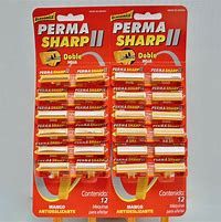 RASTRILLO PERMA SHARP II AMARILLO C/24+4 ULTRAGRIP