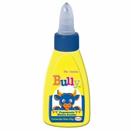 PEGAMENTO ESCOLAR BLANCO BULLY, 35GR, CON 12