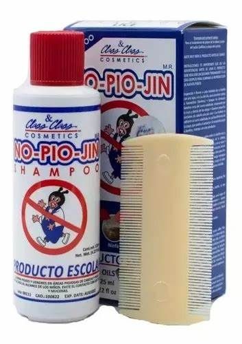 SHAMPOO PARA PIOJOS 125ML NOPIOJIN CON PEINE, CON 2