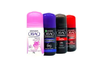 DESODORANTE OBAO 65GR, ROLLON, SURTIDO HOMBRE/MUJER CON 6