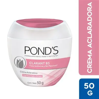 CREMA PONDS CLARANT B3, 50GR, PIEL SECA, CON 3