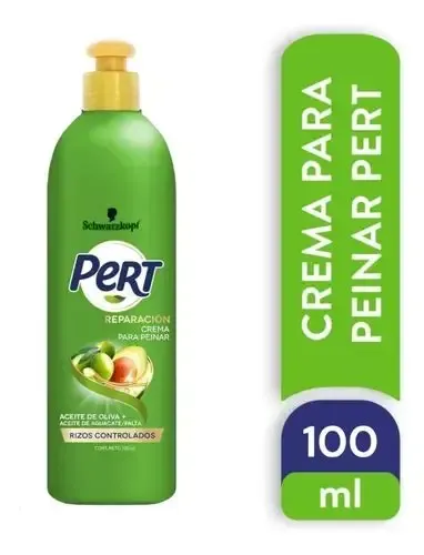 CREMA PARA PEINAR PERT PLUS, RIZOS, 100ML, CON 6