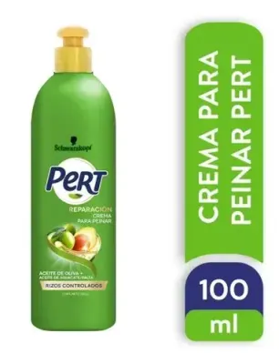 CREMA PARA PEINAR PERT PLUS, RIZOS, 100ML, CON 6
