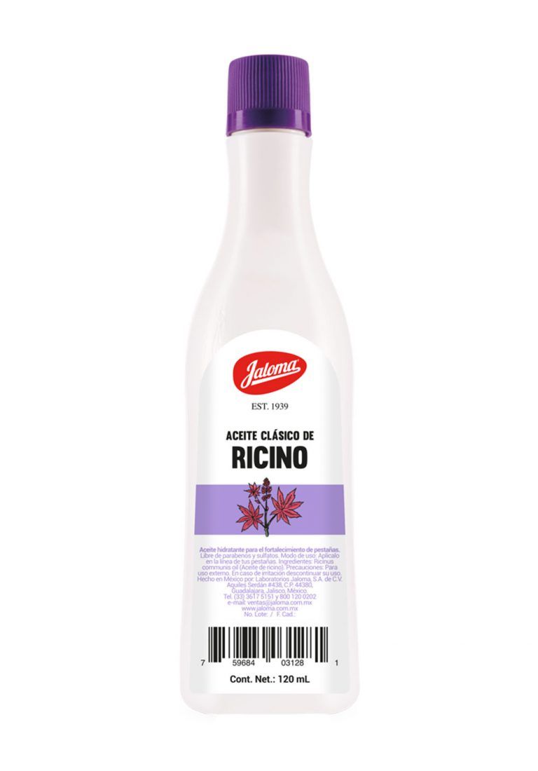 ACEITE DE RICINO JALOMA 60ML, CON 6