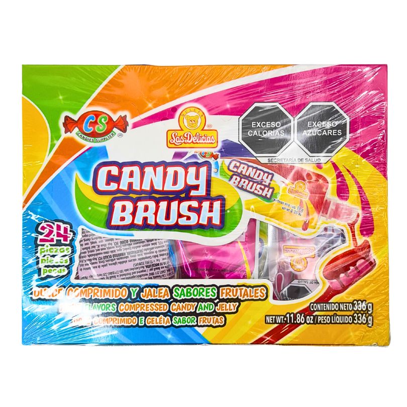 CANDY BRUSH DELICIAS, CON 24, CEPILLO DE DIENTES