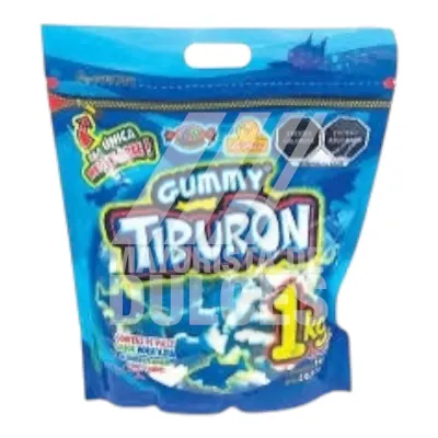 GOMA TIBURON LAS DELICIAS, 1 KG