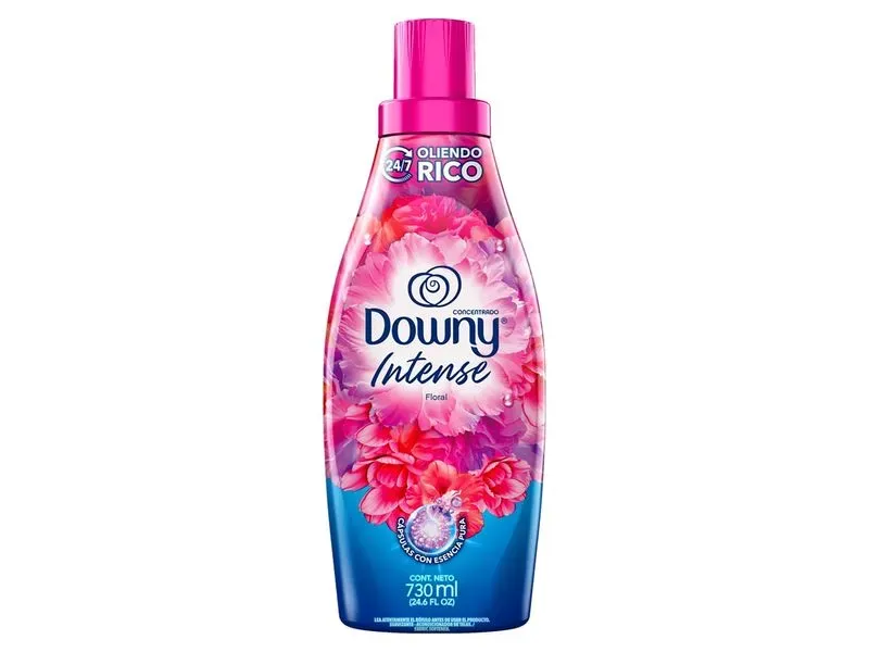 DOWNY 730ML INTENSE FLORAL, CAJA CON 12