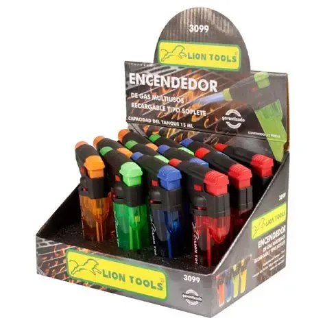 ENCENDEDOR TIPO SOPLETE CON 12PZS