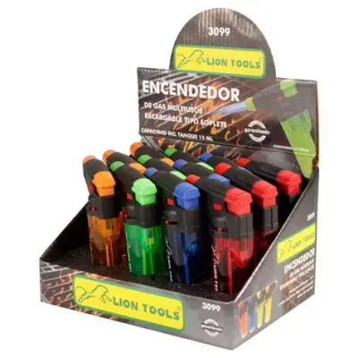 ENCENDEDOR TIPO SOPLETE CON 12PZS