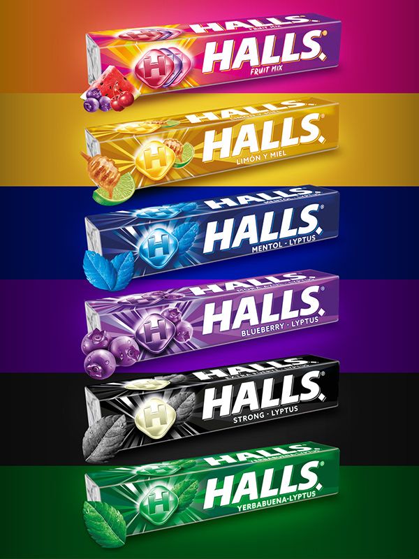 PASTILLAS HALLS