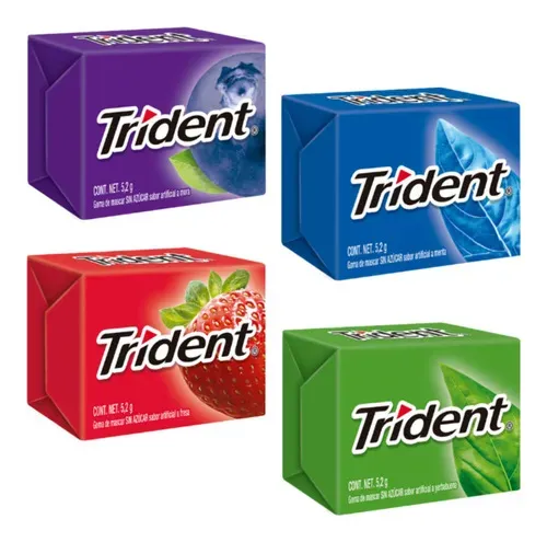 CHICLE TRIDENT 4S