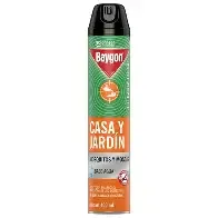 INSECTICIDA BAYGON CASA Y JARDIN 380ML, CON 3