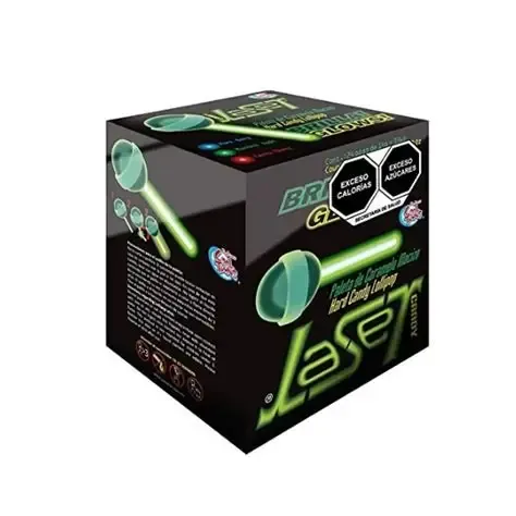 PALETA LUMINOX ALIEN COOL TOONS NEON CON 24 LASER