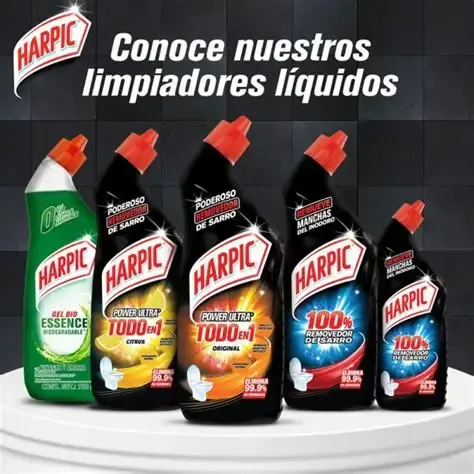 HARPIC W.C. 750 ML, SURTIDOS, CON 3