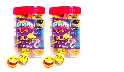 GUMMY CARITAS, BOTE CON 120