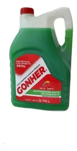 ANTICONGELANTE GONHER, 1 GALON, CAJA CON 4