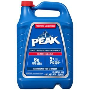 ANTICONGELANTE PEAK, 1 GALON, CAJA CON 6