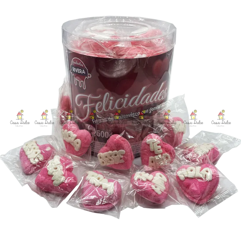 MALBAVISCO/BOMBON 14 DE FEBRERO, ESTUCHE CON 40