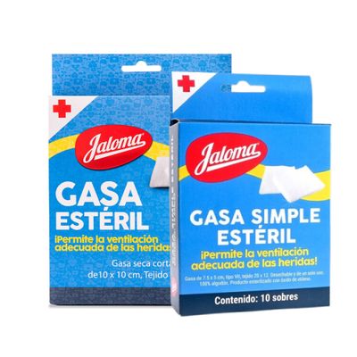 GASA JALOMA 7.5X5, PAQUETE CON 10 PIEZAS, CON 12 PAQUETES