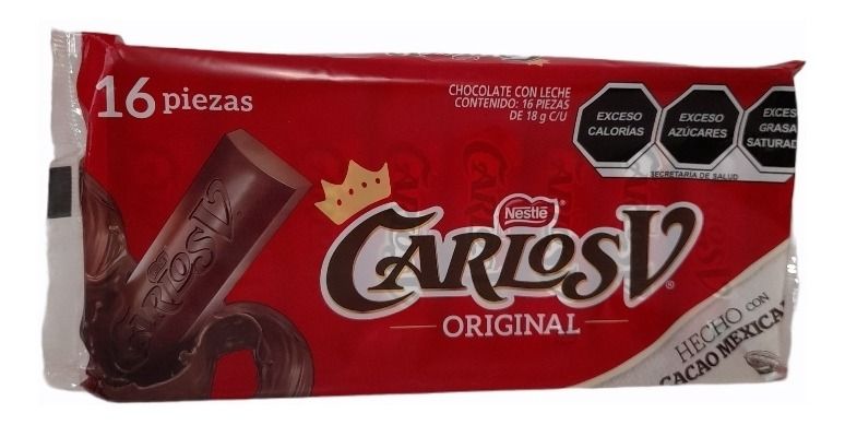 CHOCOLATE CARLOS V SUIZO (ORIGINAL), CON 16