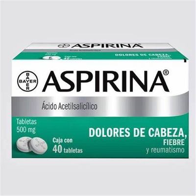 ASPIRINA, 500 MG