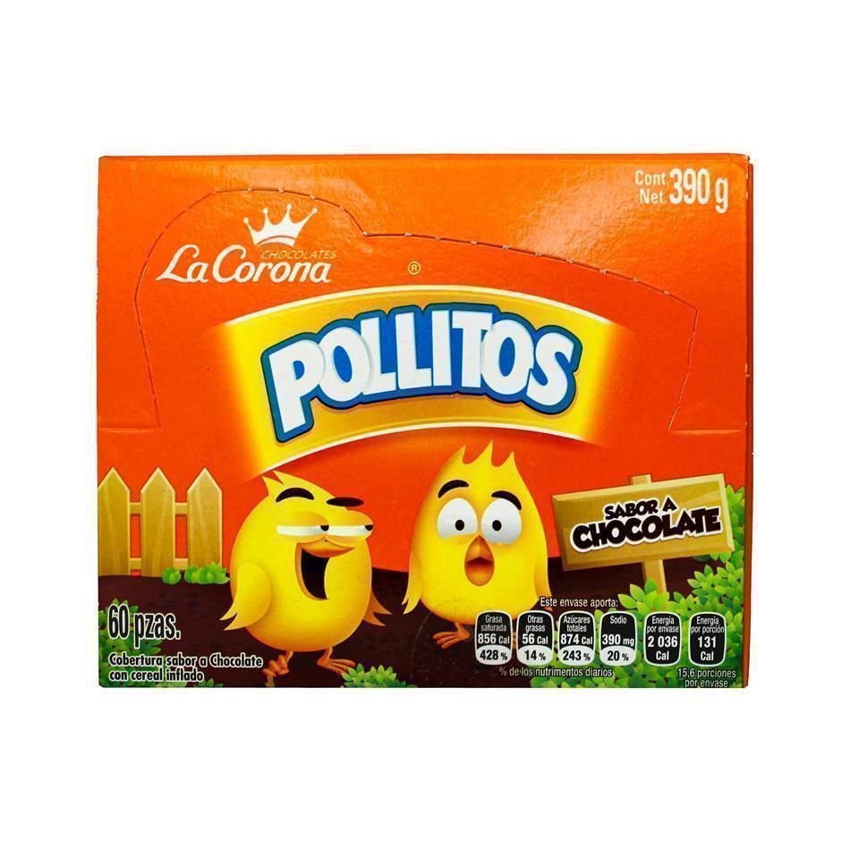 CHOCOLATE POLLITOS CON 60