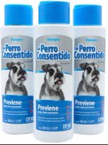 SHAMPOO PERRO CONSENTIDO ANTIPULGAS 400ML, MAXIMO PODER, C/1